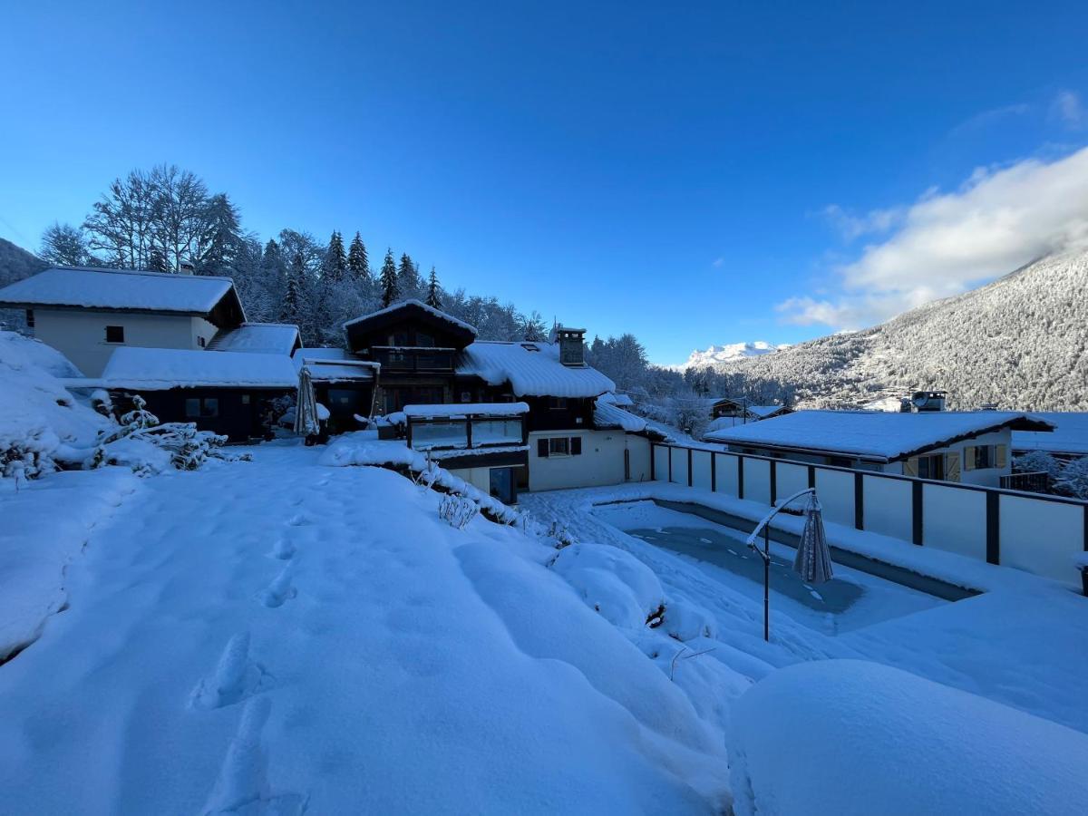 Chalet Galadhrim Chamonix Mont Blanc Valley Les Houches Eksteriør bilde