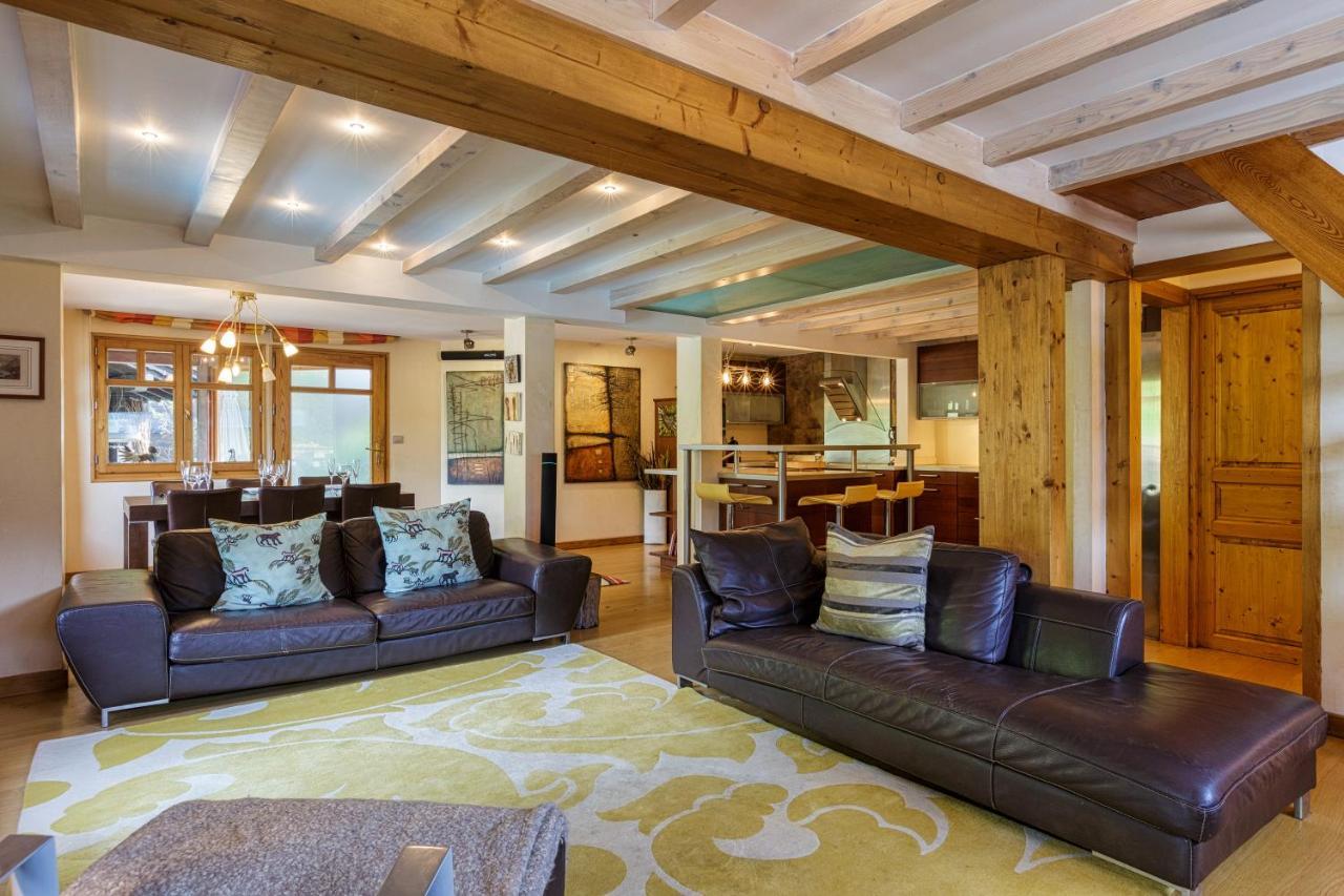 Chalet Galadhrim Chamonix Mont Blanc Valley Les Houches Eksteriør bilde