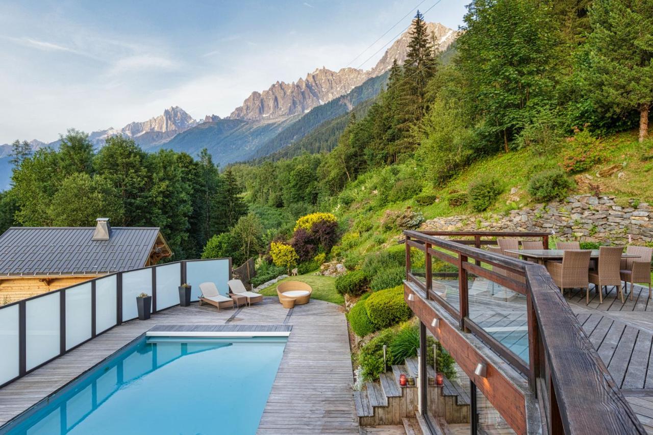 Chalet Galadhrim Chamonix Mont Blanc Valley Les Houches Eksteriør bilde