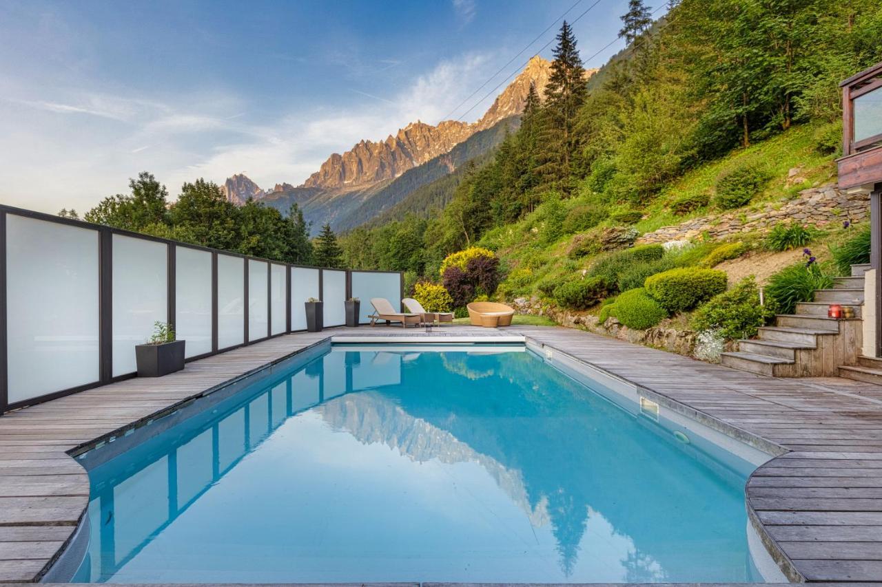 Chalet Galadhrim Chamonix Mont Blanc Valley Les Houches Eksteriør bilde