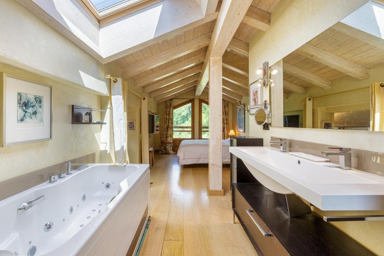 Chalet Galadhrim Chamonix Mont Blanc Valley Les Houches Eksteriør bilde